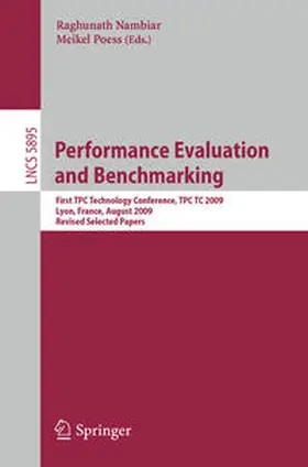 Nambiar / Poess | Performance Evaluation and Benchmarking | E-Book | sack.de
