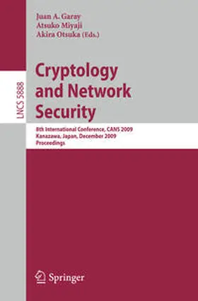 Garay / Otsuka | Cryptology and Network Security | E-Book | sack.de