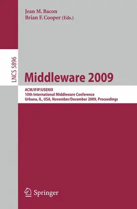 Cooper / Issarny |  Middleware 2009 | Buch |  Sack Fachmedien