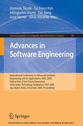 Slezak / Slezak / Kim | Advances in Software Engineering | E-Book | sack.de