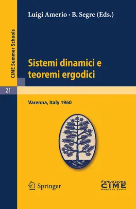 Amerio / Segre | Sistemi dinamici e teoremi ergodici | E-Book | sack.de