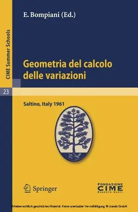 Bompiani | Geometria del calcolo delle variazioni | E-Book | sack.de