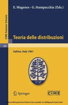 Magenes / Stampacchia |  Teoria delle distribuzioni | eBook | Sack Fachmedien