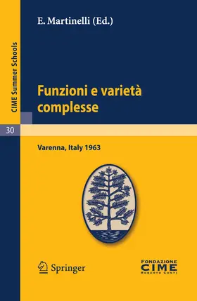 Martinelli | Funzioni e varietà complesse | E-Book | sack.de