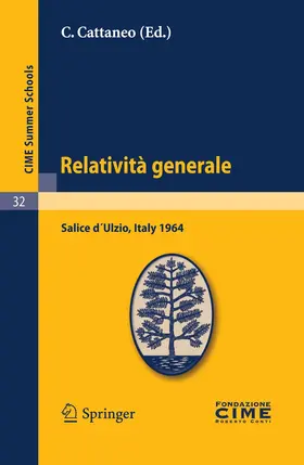 Cattaneo |  Relatività generale | eBook | Sack Fachmedien