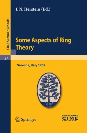 Herstein |  Some Aspects of Ring Theory | eBook | Sack Fachmedien