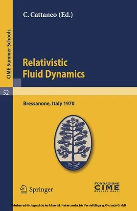Cattaneo |  Relativistic Fluid Dynamics | eBook | Sack Fachmedien