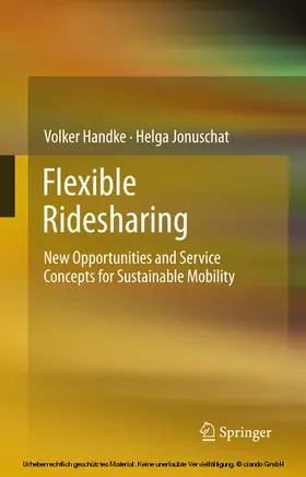 Handke / Jonuschat |  Flexible Ridesharing | eBook | Sack Fachmedien