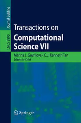  Transactions on Computational Science VII | eBook | Sack Fachmedien