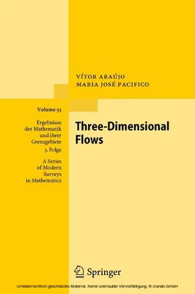 Araújo / Pacifico | Three-Dimensional Flows | E-Book | sack.de