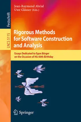 Abrial / Glässer | Rigorous Methods for Software Construction and Analysis | E-Book | sack.de