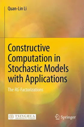 Li |  Constructive Computation in Stochastic Models with Applications | Buch |  Sack Fachmedien