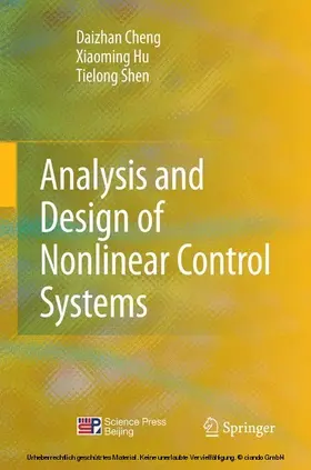 Cheng / Hu / Shen |  Analysis and Design of Nonlinear Control Systems | eBook | Sack Fachmedien