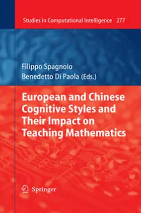 Spagnolo / Di Paola | European and Chinese Cognitive Styles and their Impact on Teaching Mathematics | E-Book | sack.de