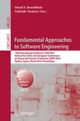 Rosenblum / Taentzer | Fundamental Approaches to Software Engineering | E-Book | sack.de