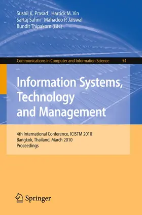Thipakorn / Prasad / Vin | Information Systems, Technology and Management | E-Book | sack.de