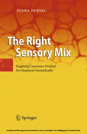 Derval |  The Right Sensory Mix | eBook | Sack Fachmedien