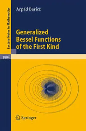 Baricz | Generalized Bessel Functions of the First Kind | E-Book | sack.de
