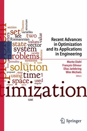 Diehl / Michiels / Glineur |  Recent Advances in Optimization and its Applications in Engineering | Buch |  Sack Fachmedien