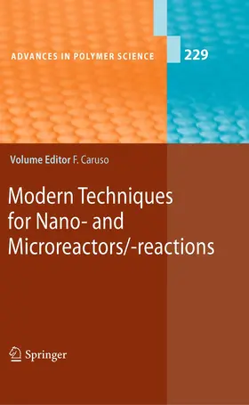Caruso |  Modern Techniques for Nano- and Microreactors/-reactions | Buch |  Sack Fachmedien
