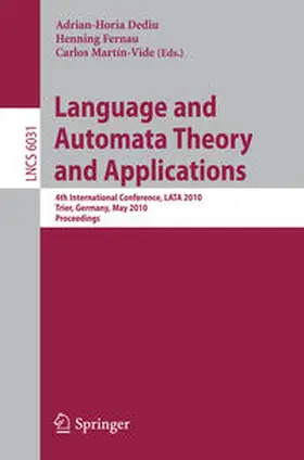 Martin-Vide / Fernau / Dediu |  Language and Automata Theory and Applications | eBook | Sack Fachmedien