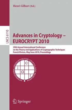 Gilbert |  Advances in Cryptology - EUROCRYPT 2010 | Buch |  Sack Fachmedien
