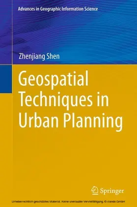 Shen |  Geospatial Techniques in Urban Planning | eBook | Sack Fachmedien