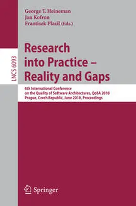 Heineman / Kofron / Plasil |  Research into Practice - Reality and Gaps | eBook | Sack Fachmedien