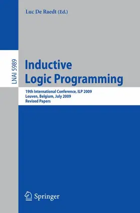 Raedt |  Inductive Logic Programming | Buch |  Sack Fachmedien