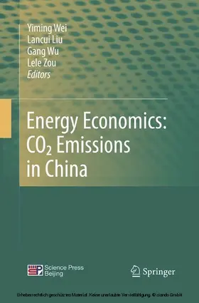 Wei / Liu / Wu |  Energy Economics: CO2 Emissions in China | eBook | Sack Fachmedien