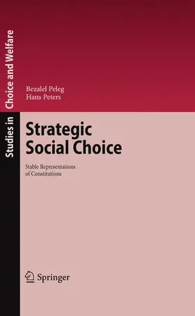 Peleg / Peters |  Strategic Social Choice | Buch |  Sack Fachmedien