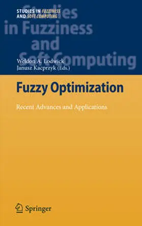 Lodwick / KACPRZYK | Fuzzy Optimization | E-Book | sack.de