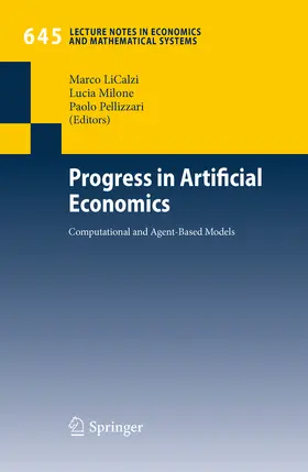 Li Calzi / Milone / Pellizzari |  Progress in Artificial Economics | eBook | Sack Fachmedien