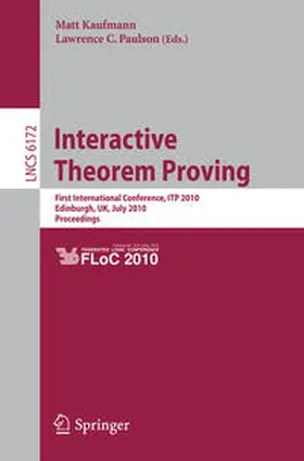 Kaufmann / Paulson |  Interactive Theorem Proving | eBook | Sack Fachmedien