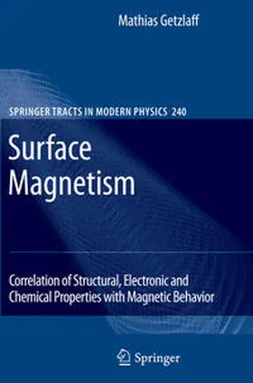 Getzlaff | Surface Magnetism | E-Book | sack.de