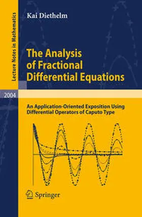 Diethelm | The Analysis of Fractional Differential Equations | E-Book | sack.de