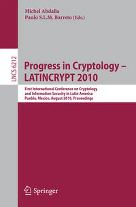 Abdalla / Barreto | Progress in Cryptology - LATINCRYPT 2010 | E-Book | sack.de