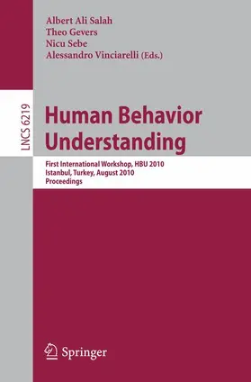 Salah / Gevers / Sebe |  Human Behavior Understanding | Buch |  Sack Fachmedien