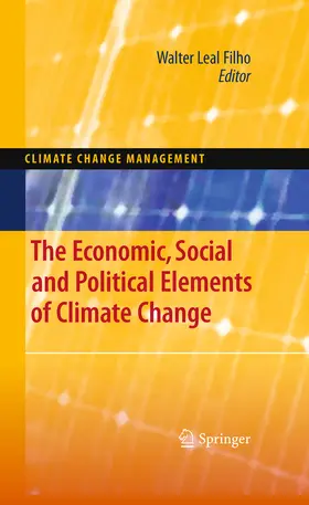 Leal Filho | The Economic, Social and Political Elements of Climate Change | E-Book | sack.de