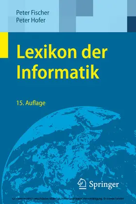 Fischer / Hofer |  Lexikon der Informatik | eBook | Sack Fachmedien