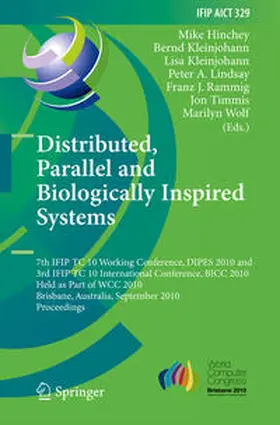 Hinchey / Kleinjohann / Lindsay | Distributed, Parallel and Biologically Inspired Systems | E-Book | sack.de