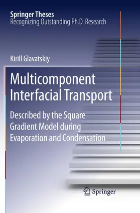 Glavatskiy |  Multicomponent Interfacial Transport | eBook | Sack Fachmedien