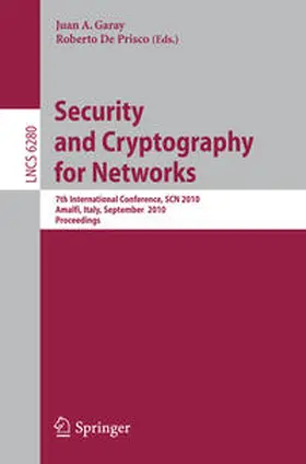 Garay / De Prisco | Security and Cryptography for Networks | E-Book | sack.de