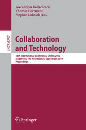 Kolfschoten / Herrmann / Lukosch | Collaboration and Technology | E-Book | sack.de