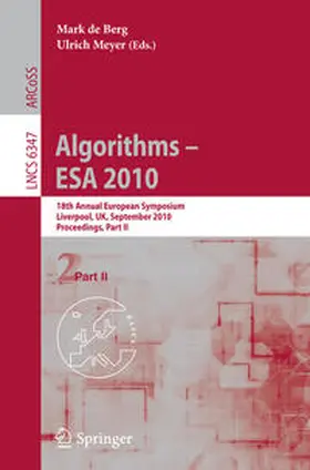 de Berg / Meyer | Algorithms -- ESA 2010, Part II | E-Book | www2.sack.de