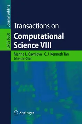 Tan |  Transactions on Computational Science VIII | Buch |  Sack Fachmedien