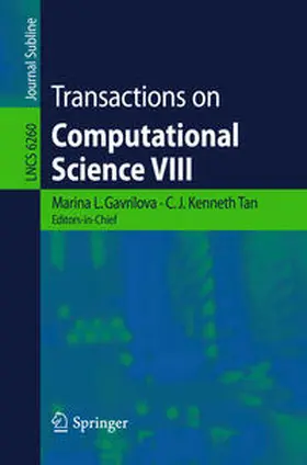 Tan |  Transactions on Computational Science VIII | eBook | Sack Fachmedien