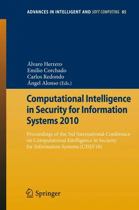 Herrero / Corchado / Redondo Gil | Computational Intelligence in Security for Information Systems 2010 | E-Book | sack.de