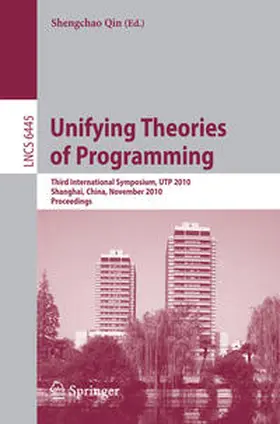 Qin | Unifying Theories of Programming | E-Book | sack.de