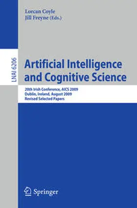 Coyle / Freyne | Artificial Intelligence and Cognitive Science | E-Book | sack.de
